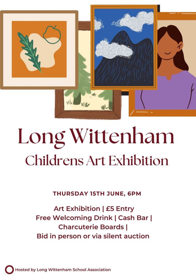 Childrens Arts Exhibition Long Wittenham, Oxfordshire