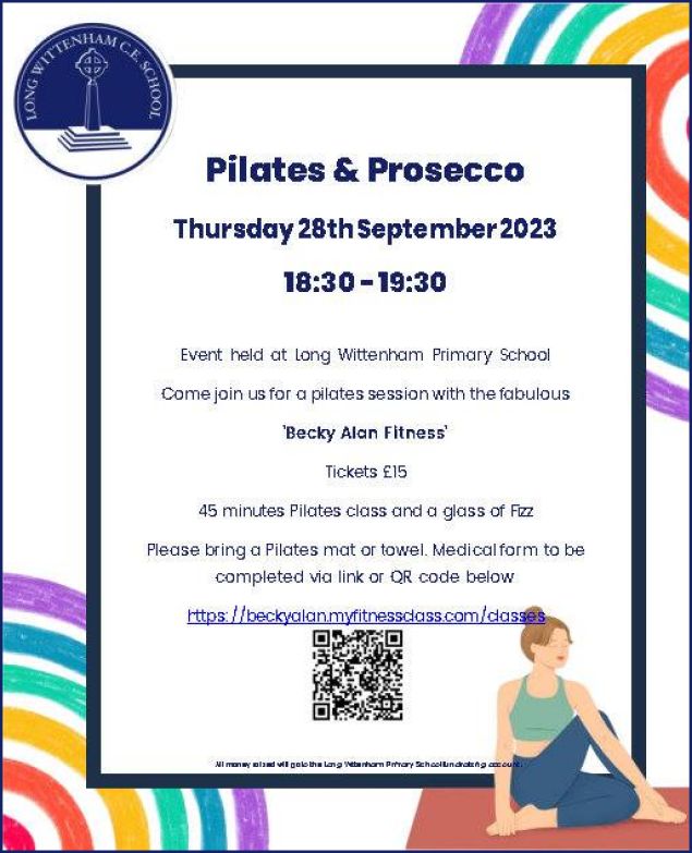 Pilates & Prosecco @ Long Wittenham Primary School